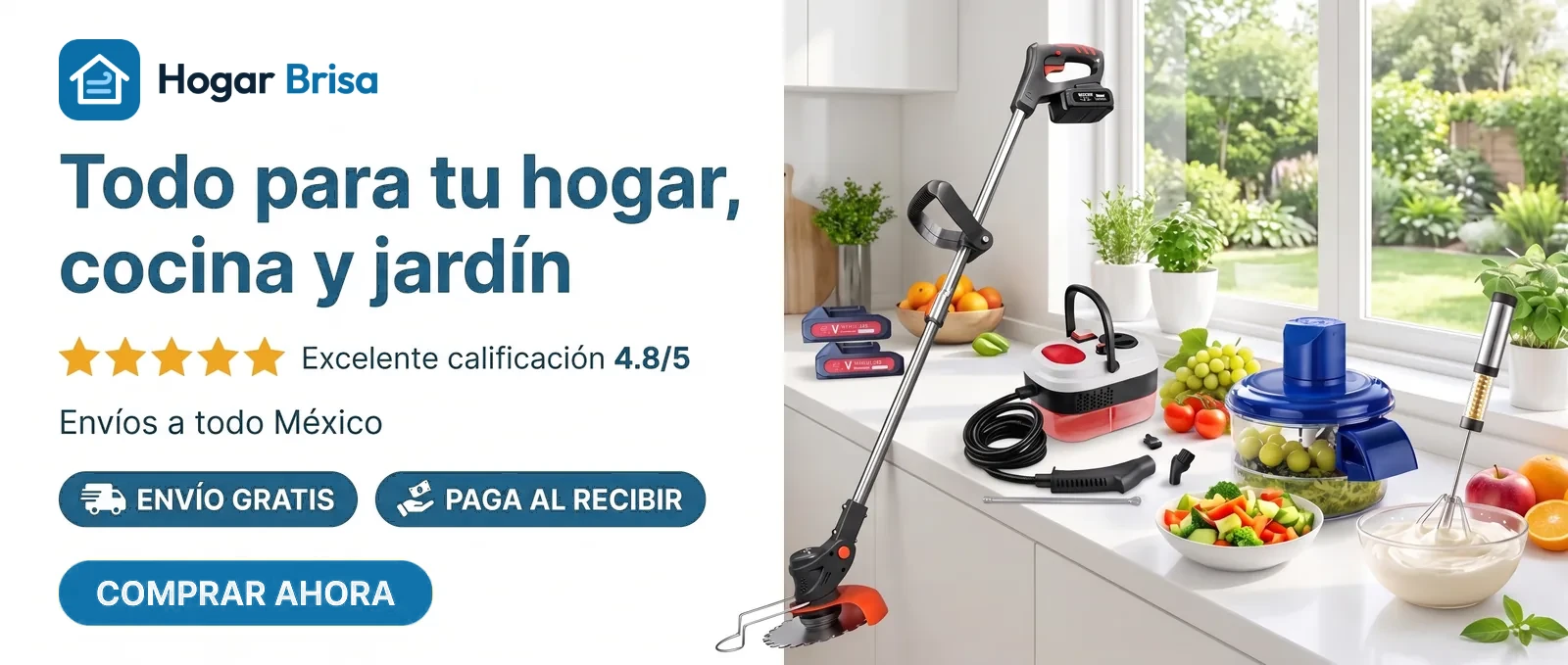 Hogar Brisa: todo para tu hogar, cocina y jardín. Envío gratis y paga al recibir.